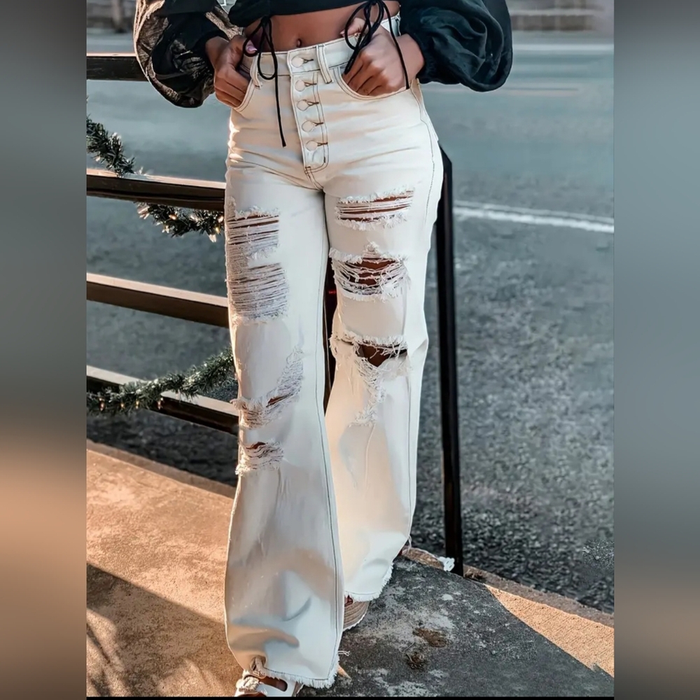Super cute high waist jeans!!